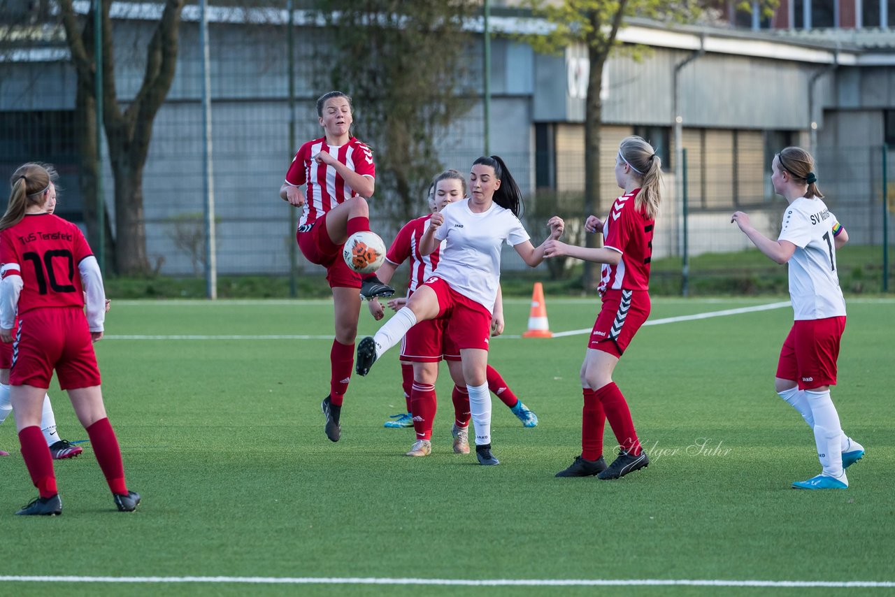 Bild 127 - wBJ SV Wahlstedt - TuS Tensfeld : Ergebnis: 0:1